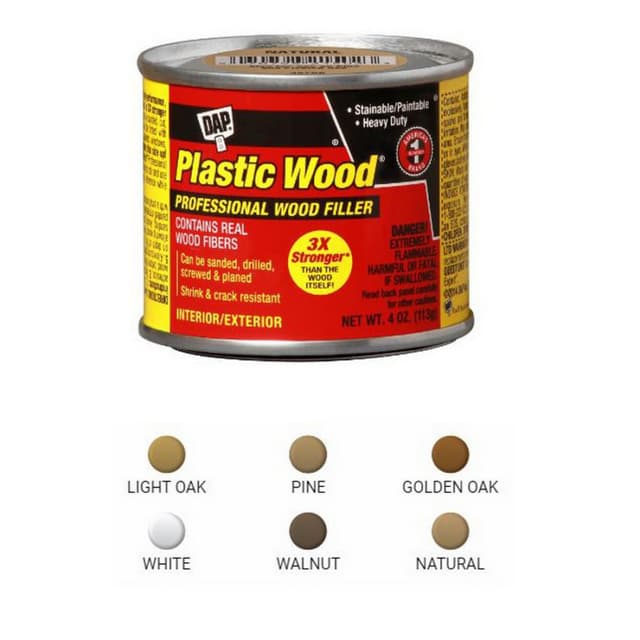DAP Solvent Base 4oz Wood Filler