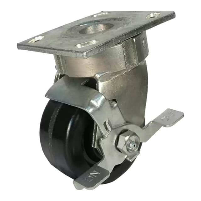 Kingpinless Caster Plate Mount