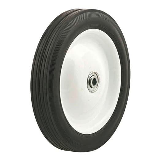 Rubber Wheel with Metal Hub