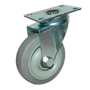 CLM Series Plate Mount Plastic Caster, DH Casters