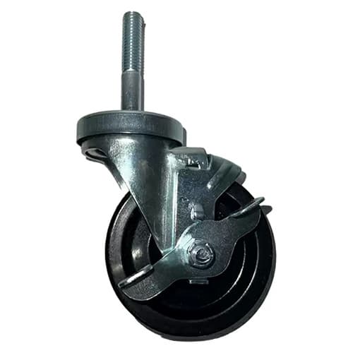 CLM Series Threaded Stem Mount Phenolic Caster, DH Caster