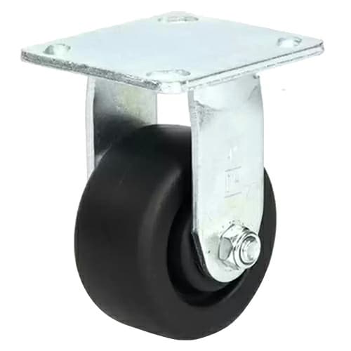 CMH Series Plate Mount Polyolefin Rigid Caster, DH Casters