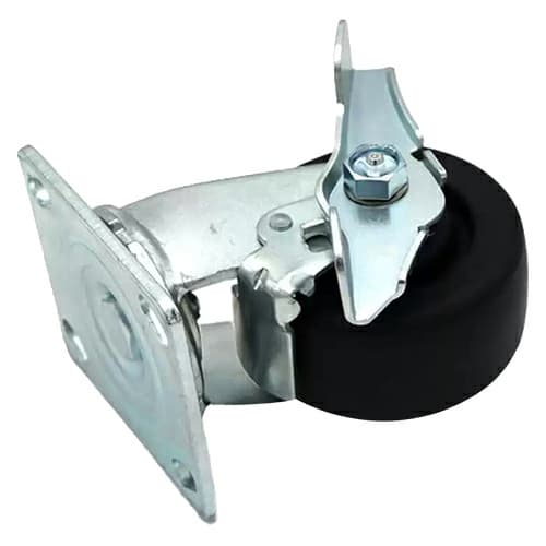 CMH Series Plate Mount Polyolefin Casters, DH Casters