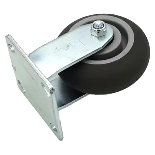 CMH Series Plate Mount Thermoplastic Casters, DH Casters