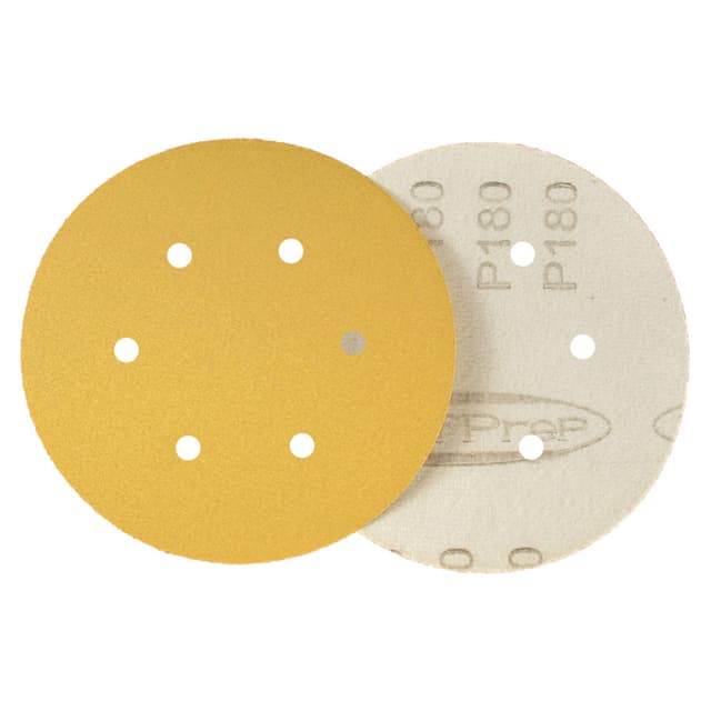 SurfPrep 6" No Hole Hook and Loop Aluminum Oxide Latex Sandstorm Sanding Discs