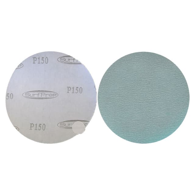 SurfPrep 6" No Hole PSA Aluminum Oxide Film Sanding Discs