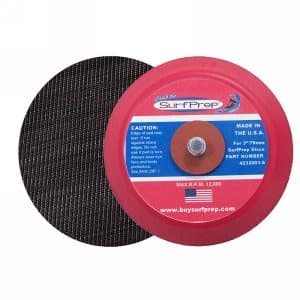 Replacement Pad, 3" Round, No-Hole HL, SurfPrep