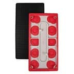 Replacement Pad, 3-2/3"x7", 10-Hole, SurfPrep