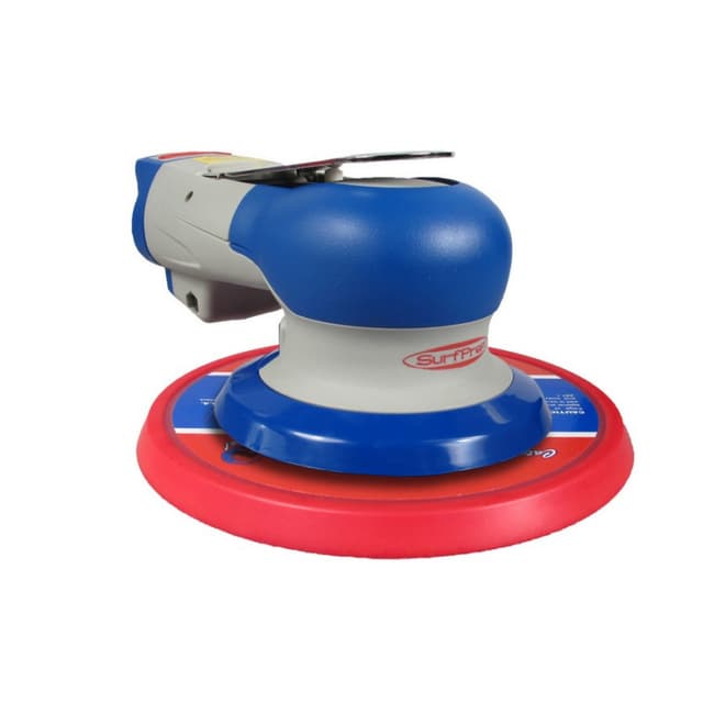 Random Orbit Sander, Air, 6" PSA, 3/16" Orbit, Central-Vac, Trident, SPP6P316SSVC, SurfPrep