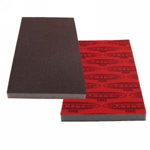 3" x 7" Aluminum Oxide Foam Sanding Pad, Surfprep