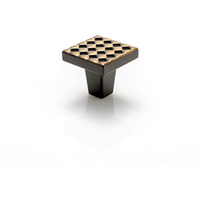 Du Verre Argyle Series Antique Brass Knob, DVAG02-AB