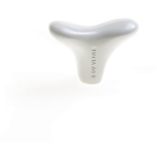 Du Verre Botero Series White Knob, DVBT01-WH