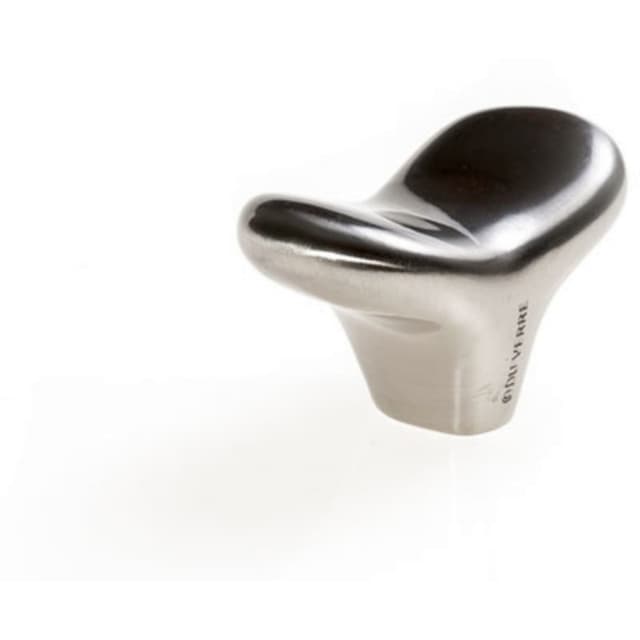 Du Verre Botero Series Satin Nickel Knob, DVBT02-SN