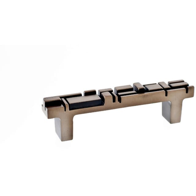 Du Verre Offset Series Antique Brass Pull, DVOF03-AB