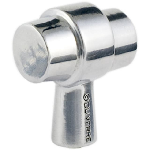 Du Verre Primitive Series Polished Aluminum Knob, DVPRM01-PAL