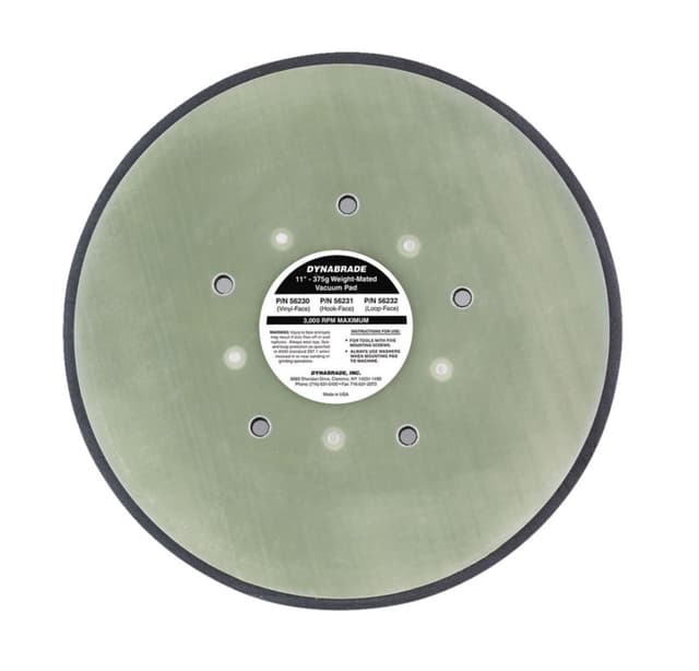 Replacement Pads, 11" Round 15-Hole, Dynabrade