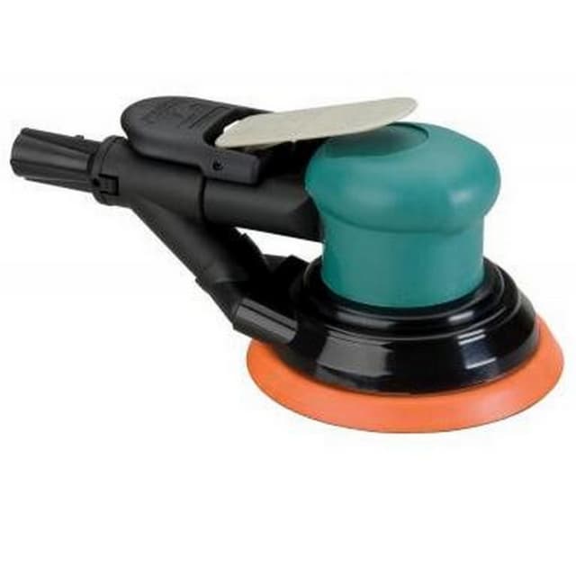 Orbital Sander, Air, 5" PSA, 3/16" Orbit, Vacuum, Dynorbital-Spirit, 59023, Dynabrade