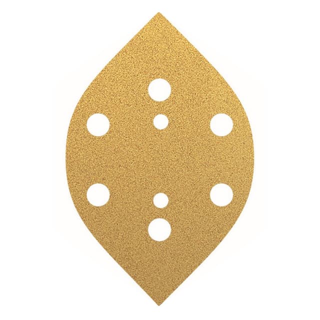2-3/4" x 2-3/8" Aluminum Oxide PSA Tear-Drop Abrasive Sheet
