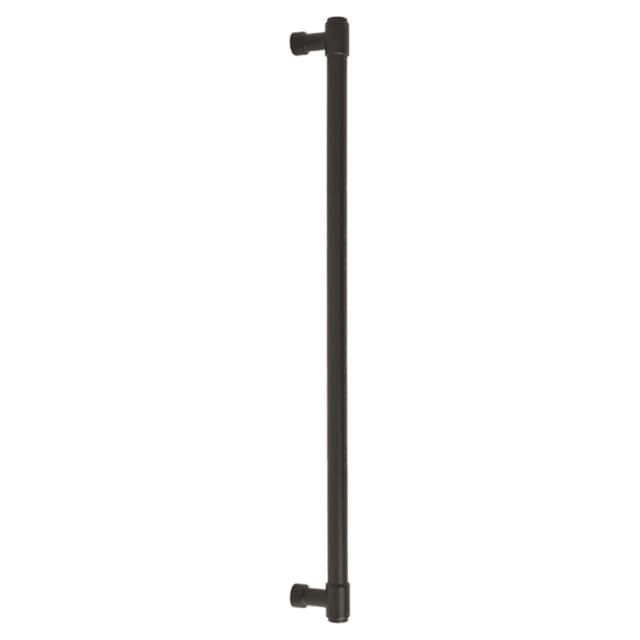 Emtek Industrial Modern Jasper Cabinet Appliance Pull, Back to Back Mount, 18"CC, FB - BTB86694US19