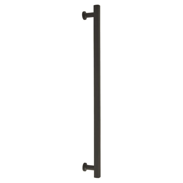 Emtek Urban Modern Freestone Appliance Pull, Back to Back Mount, 12", FB - BTB87001US19