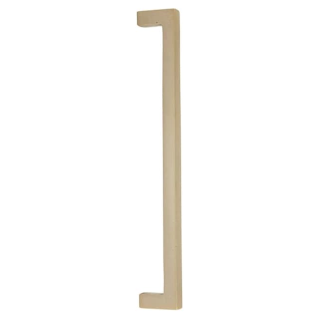 Emtek Rustic Modern Rectangular Cabinet Appliance Pull, Concealed Surface Mount, 12"CC, Tumbled White Bronze - CS86674TWB
