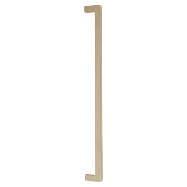 Emtek Rustic Modern Rectangular Cabinet Appliance Pull, Concealed Surface Mount, 18"CC, Tumbled White Bronze - CS86675TWB