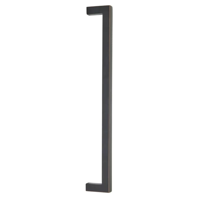 Emtek Modern Rectangular Warwick Cabinet Appliance Pull, Concealed Mount, 12", ORB - CS86711US10B