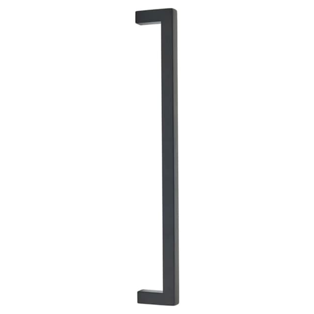 Emtek Modern Rectangular Warwick Cabinet Appliance Pull, Concealed Mount, 12", FB - CS86711US19