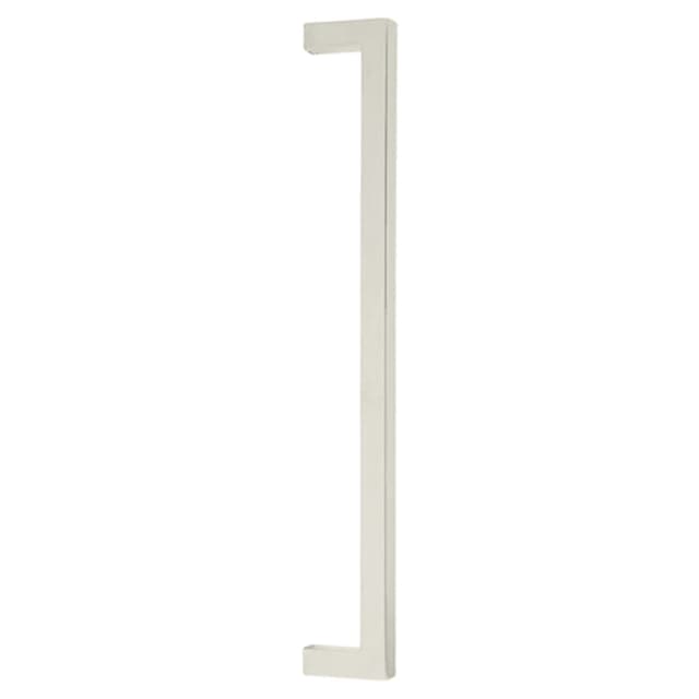 Emtek Modern Rectangular Warwick Cabinet Appliance Pull, Concealed Mount, 12", PC - CS86711US26