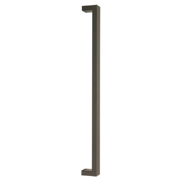 Emtek Modern Rectangular Keaton Cabinet Appliance Pull, Concealed Mount, 18", FB - CS86722US19