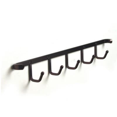 Multi-Hook with Screws 11"L, Oil Rubbed Bronze