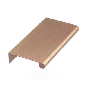 EPCO Edge Series 2" (51 mm) Center to Center Anodized Satin Bronze Tab Pull, - DP41-BZ-4