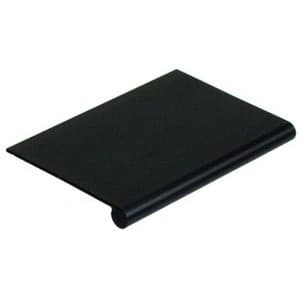 EPCO Edge Series 3" (76 mm) Length Anodized Satin Black Tab Pull, - DP42-BL-3