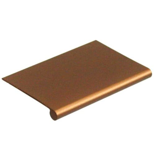 EPCO Edge Series 1-1/2" (38 mm) Length Anodized Satin Bronze Tab Pull, - DP42-BZ