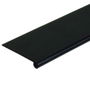 EPCO Edge Series 72" (1829 mm) Length Anodized Satin Black Tab Pull, - DP42-L-BL