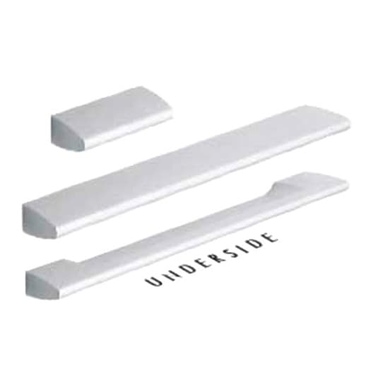 EPCO Architectural Series 5-1/16" (128 mm) Center to Center Aluminum Cup Pull, - AC3541-128-A