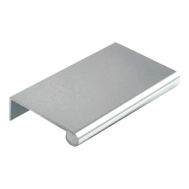 EPCO Edge Series 2" (51 mm) Center to Center Anodized Satin Clear Aluminum Tab Pull, - DP41-A-4