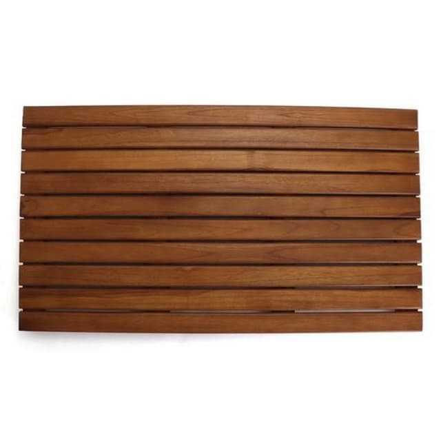 Teak Shower Floor, Federal Brace