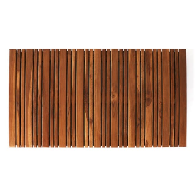 Sonder Teak Shower Mat, Federal Brace