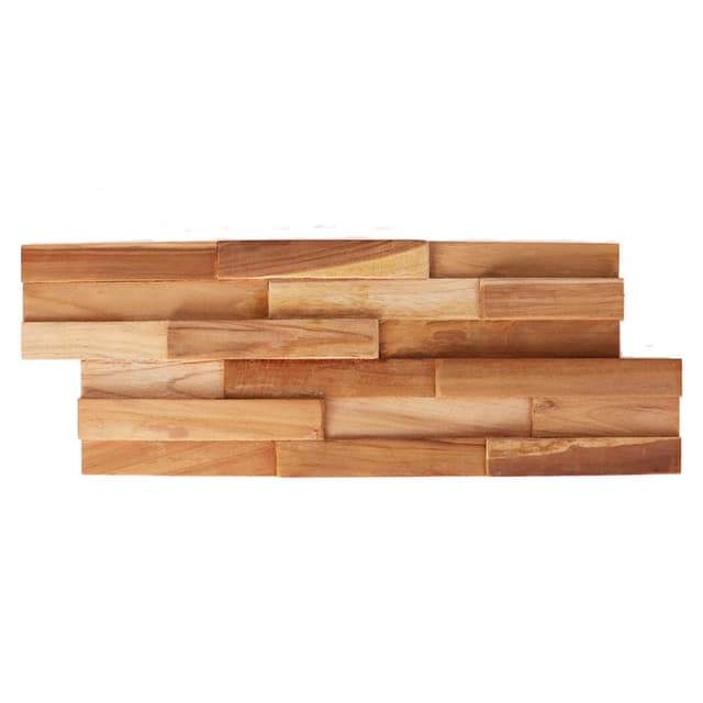 Native Teak Wall Panels, Federal Brace