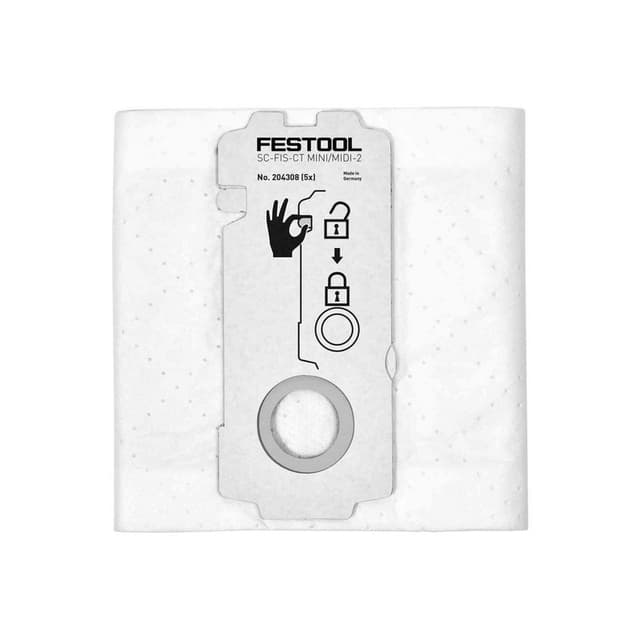 Filter Bags, Selfcleaning, Festool