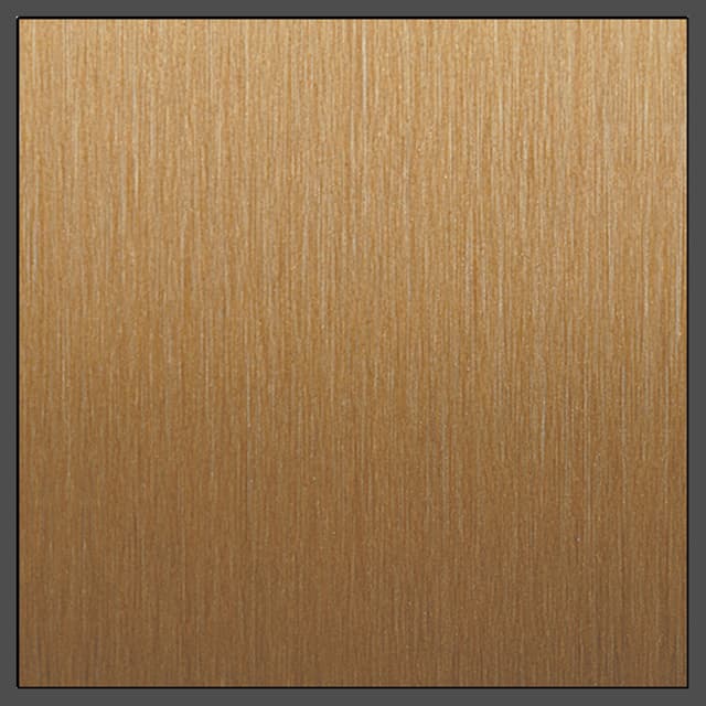 Formica 2126 Brushed Bronzetoned Aluminum, Metal Finish Metal Laminate