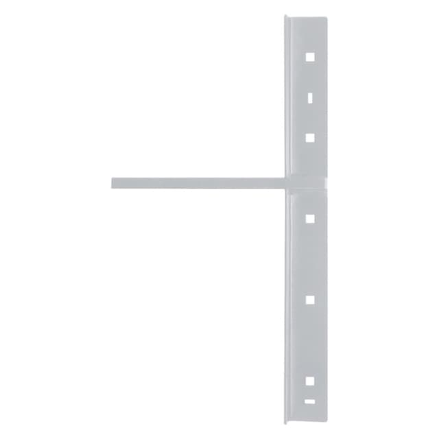Concealed White Flat Brackets, Extended, Pro Value Series