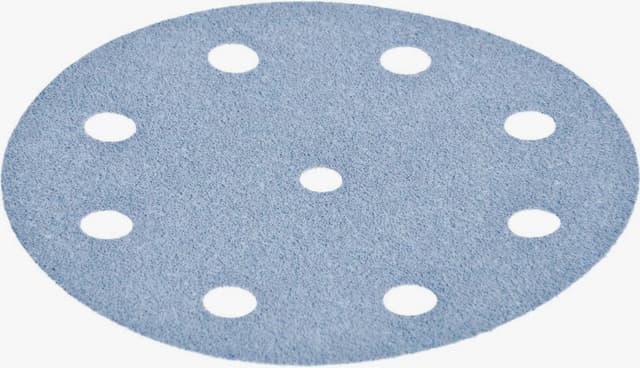 Festool 5" 9-Hole Hook and Loop Hardened Aluminum Oxide Paper Backed Granat Sanding Discs