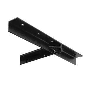Concealed Gray Bracket With Upper Extension, Pro Value Series