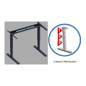 Pro Value Series Electric Desk Frame