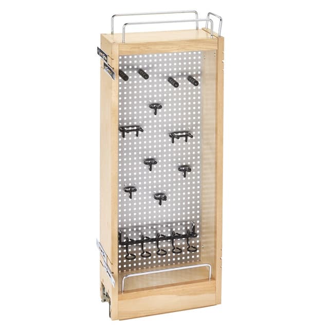 434 Series Base Cabinet Filler With Stainless Steel Panel, Rev-A-Shelf