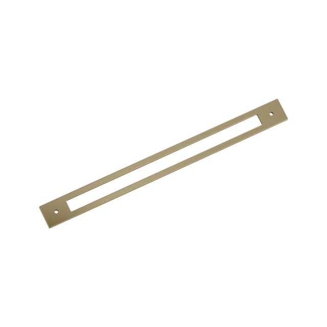 Amerock Medora Series, Backplate 12-5/8" CC Golden Champagne