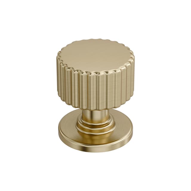 Amerock Ballard Series Golden Champagne 1-1/8 in (29 mm) Diameter Knob, BP37652BBZ