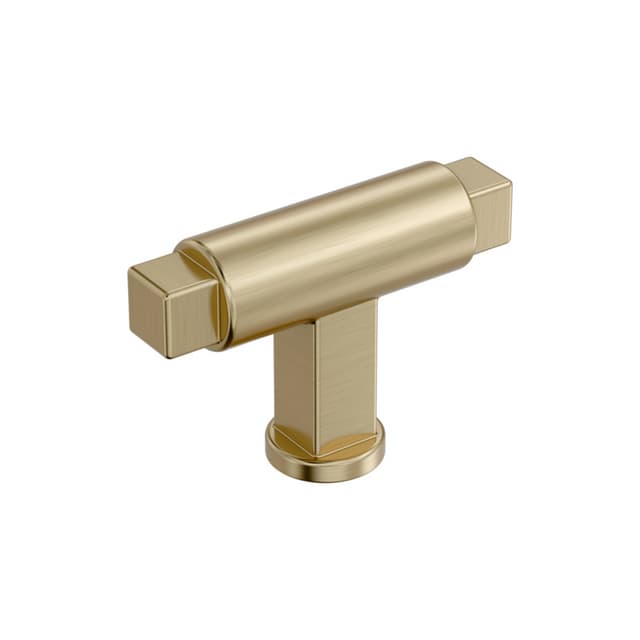 Amerock Balon Series Golden Champagne 2 in (51 mm) L x 9/16 in (14 mm) W Knob, BP37481BBZ